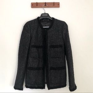 Zara woman black jacket size XS